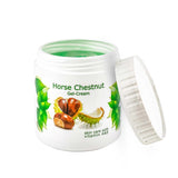 Horse Chestnut Gel Cream For Legs (500ml/16.9 Fl oz), Relaxing, Cooling, Soothing Cream for Feet, Legs, Knees, Back