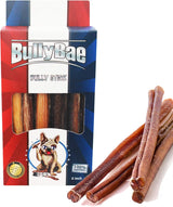 6" Natural Bully Stick Dog Treats - Healthful Dog Chews (Medium 5 Count)