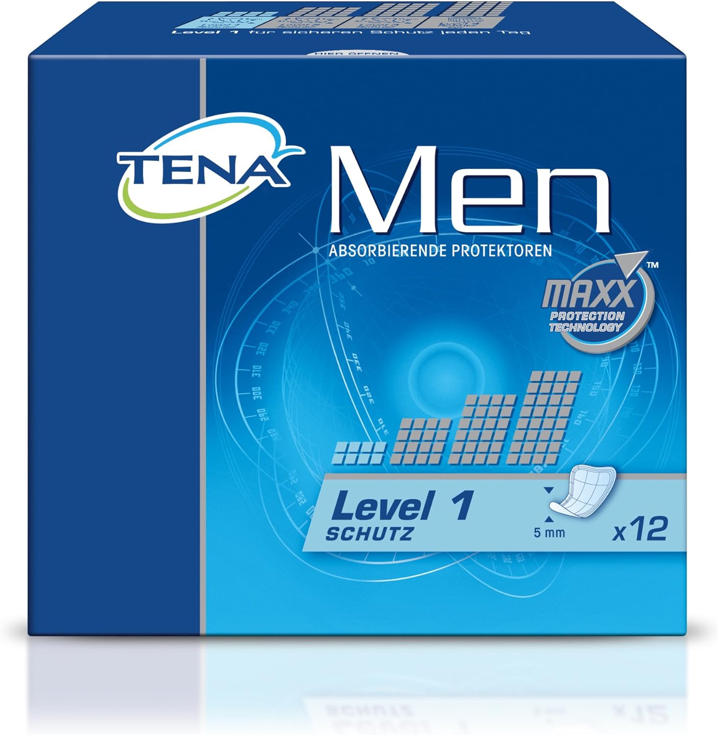 Tena Men Level 1 hafif kabarcık süngeri için