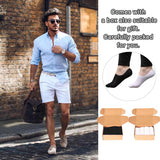 جوارب للرجال 10 أزواج من GOSOYO ، جوارب للنساء قطع منخفض ، جوارب للشقق ، جوارب Grippy/Loafer للرجال ، جوارب مبطنة غير مرئية مانعة للإنزلاق